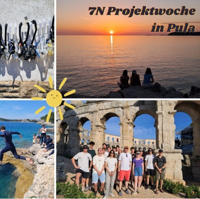 Foto: Collag 7N Projektwoche Pula