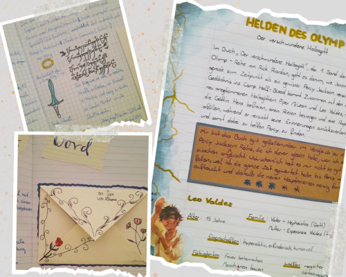 Foto: Collage Leselogb&uuml;cher