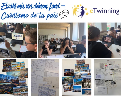 Foto: Collage eTwinning Spanisch