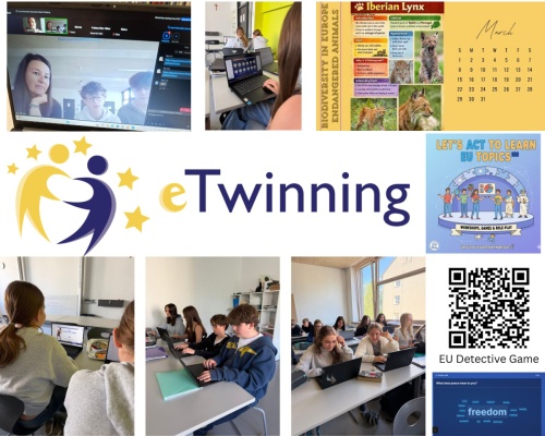 Foto: Collage eTwinning-Projekt