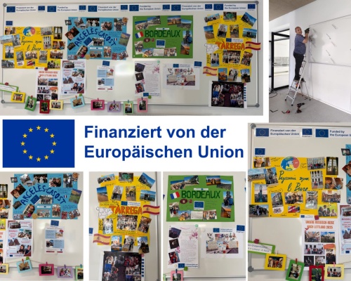 Foto: Collage ERASMUS+ Pinnwand