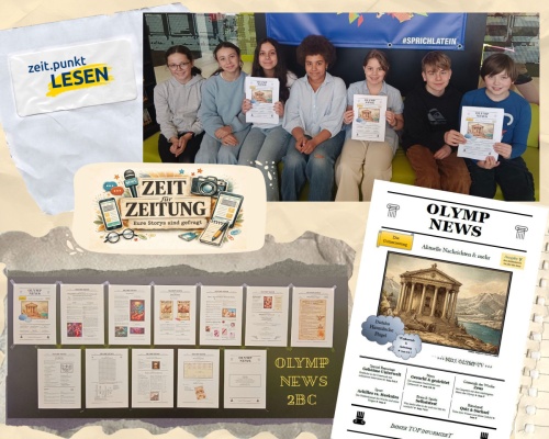 Foto: Collage 2BC Kreativwettbewerb Zeit f&uuml;r Zeitung