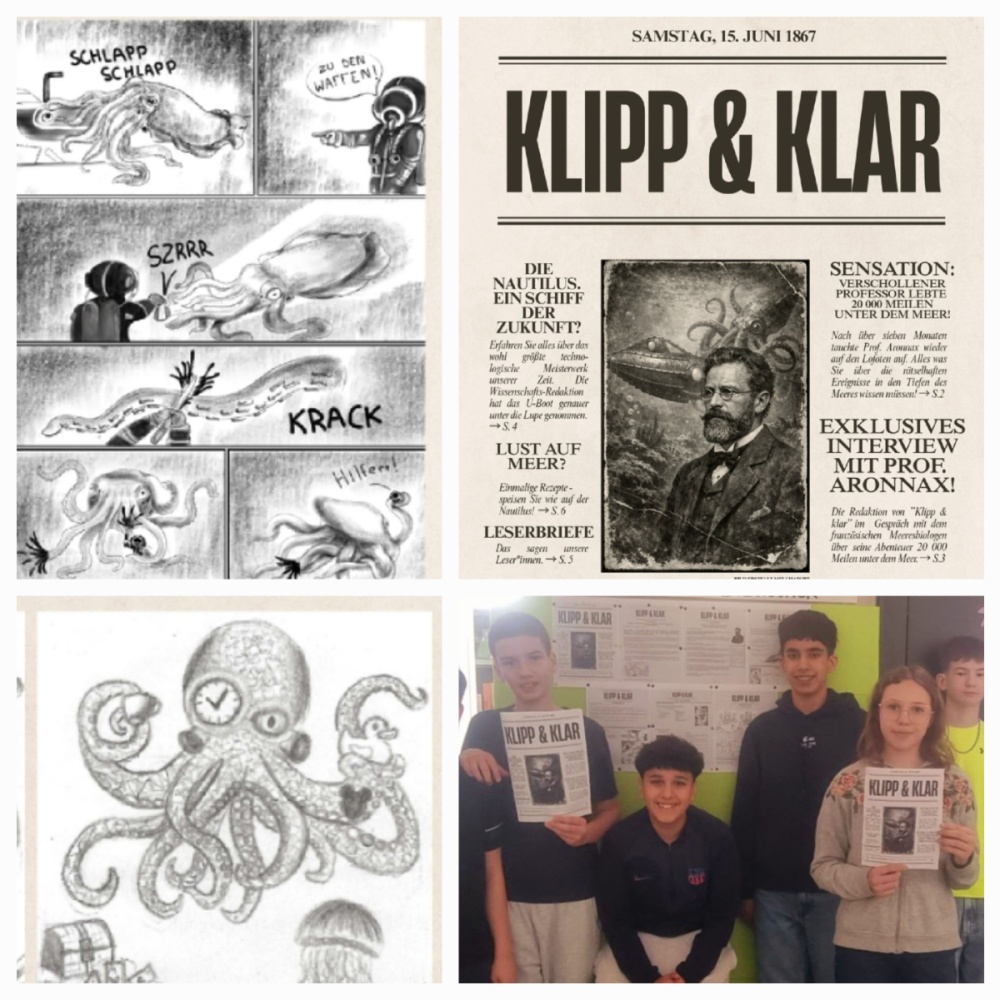 Foto: Collage mit 4 Bildern