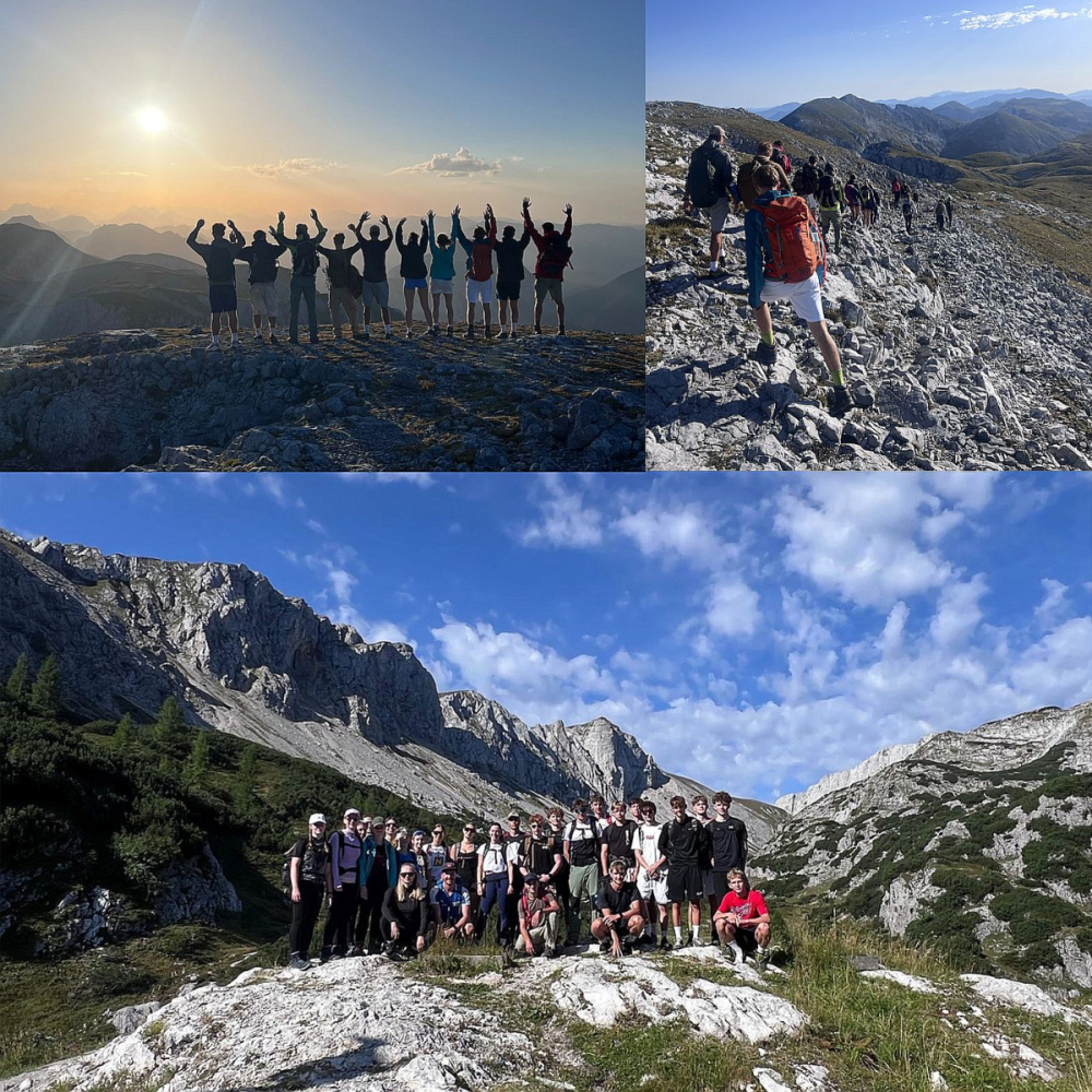Foto: Collage mit drei Bildern der Hochschwab-Wanderung - siehe die drei Einzelfotos im Beitrag