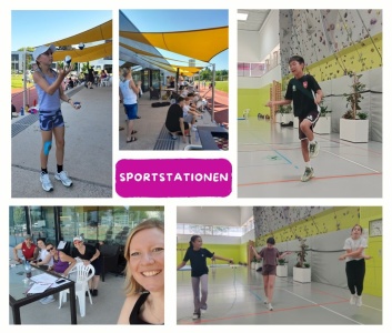 Foto: Collage Sportstationen 2