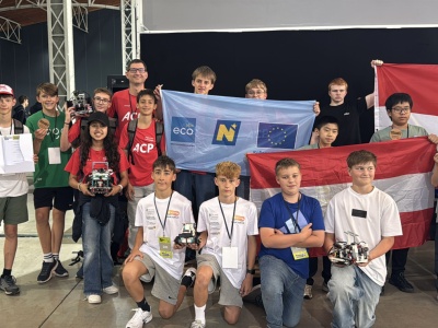 Foto: Collage RoboCup Junior Wien 2026