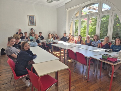 Foto: 8.Klassen in Nizza