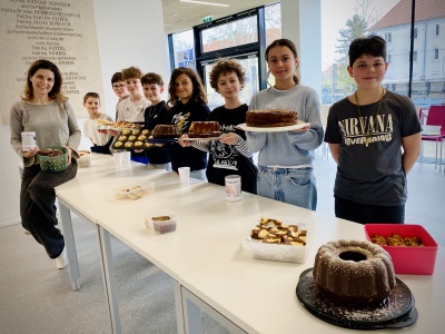Foto: UNESCO-Juniors Kuchen-Pause
