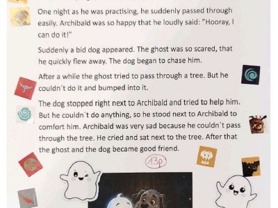 Foto: Archibald the young ghost