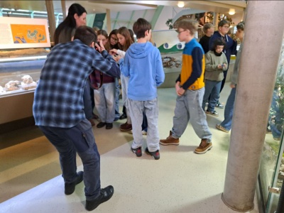 Foto: 3G1 im Museum