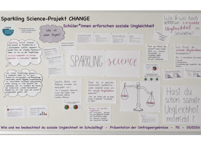 Foto: Sparkling Science - 7G Pr&auml;sentation