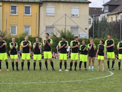 Foto: Schulmatch-Gruppenfoto der Mannschaften