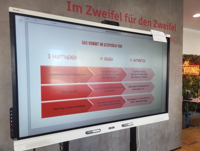 Foto: Bewerbungstraining der AK
