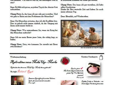 Foto: Zeit f&uuml;r Zeitung - Olymp News