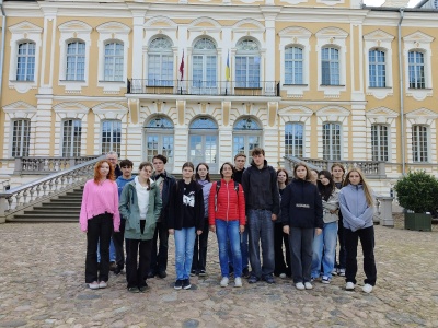 Gruppenfoto: Sprachreise nach Riga