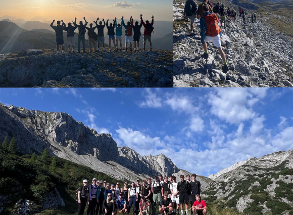 Foto: Collage mit drei Bildern der Hochschwab-Wanderung