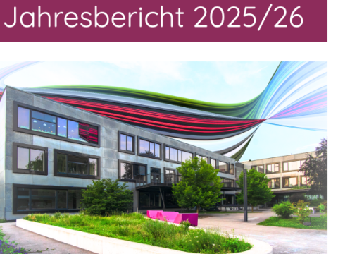 Cover des Jahresberichts 2025/26