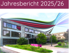 Cover des Jahresberichts 2025/26