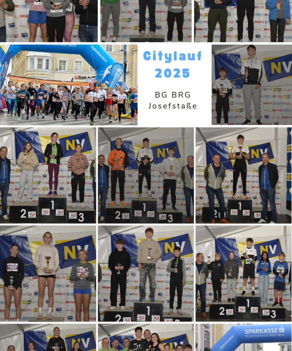 Collage Citylauf 2025