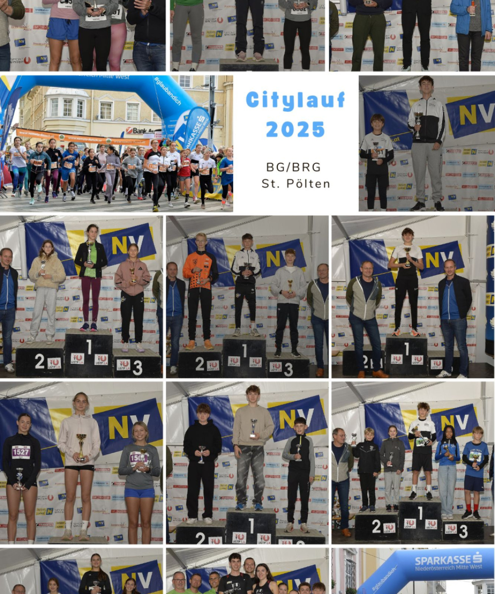 Collage Citylauf 2025
