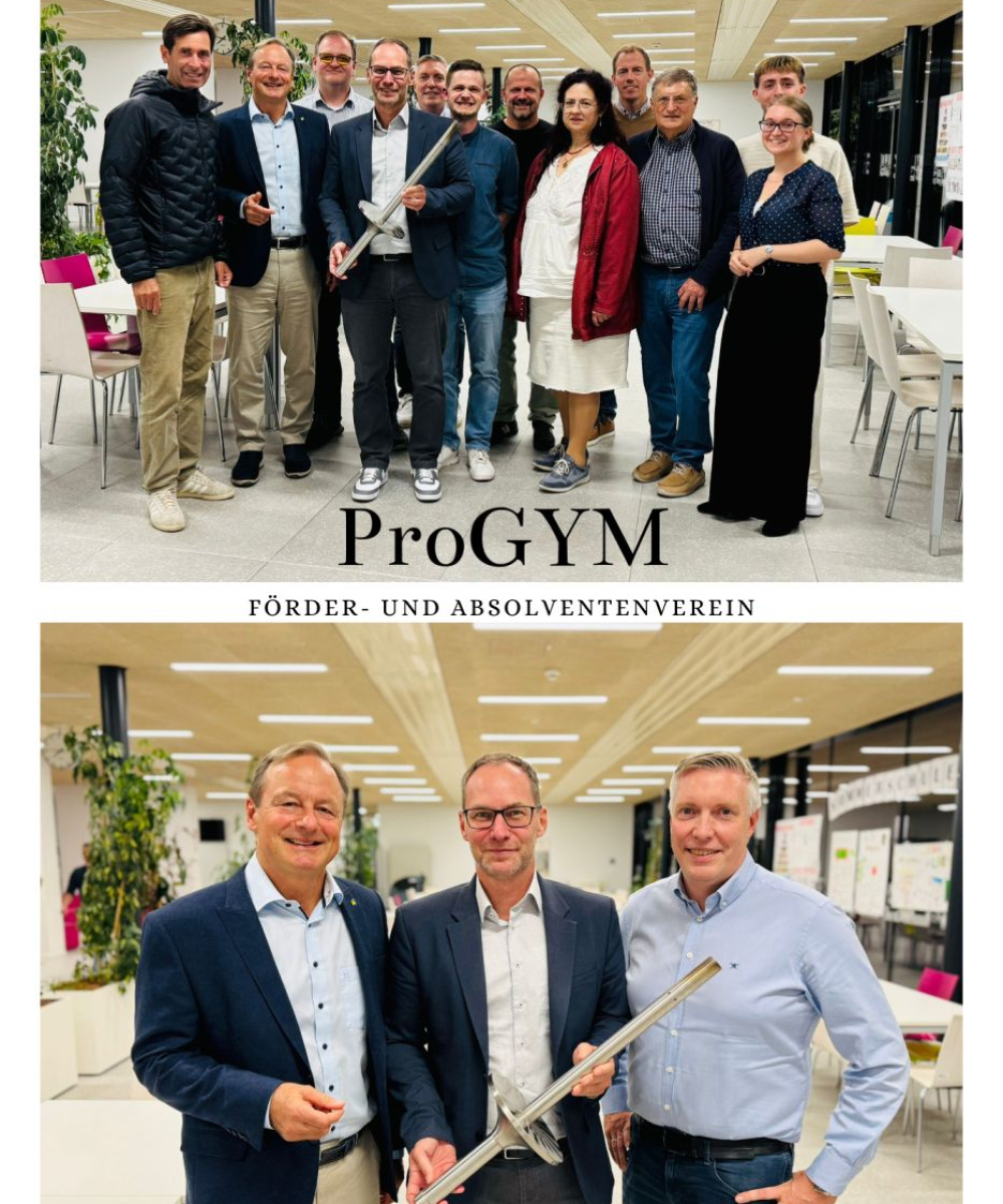 Collage: 2 Fotos des proGYM-Vereins