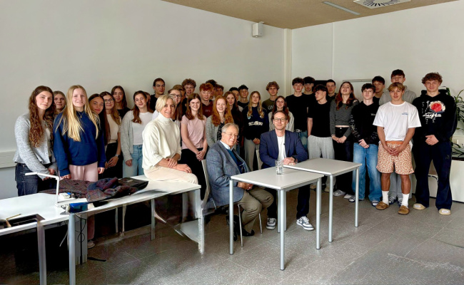 Foto: Zeitzeugenbesuch 7S