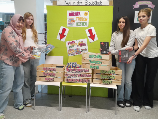 Foto: B&uuml;cher.Tausch.Kisten