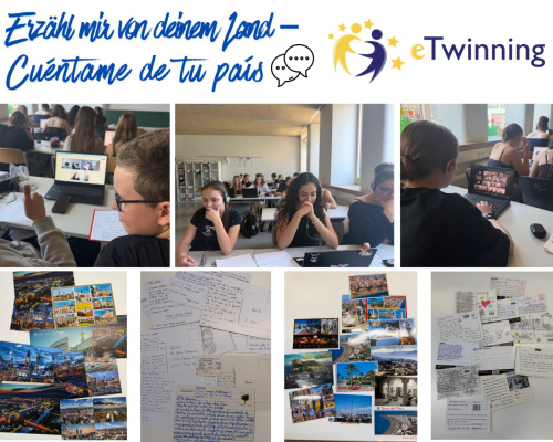 Foto: Collage eTwinning Spanisch