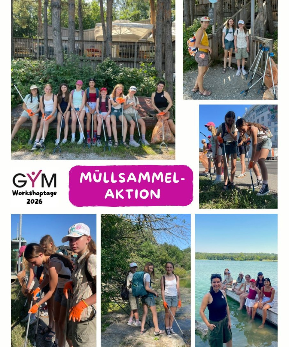 Foto: Collage M&uuml;llsammelaktion