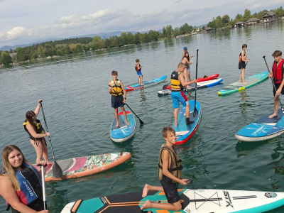 Foto am  Klopeiner See
