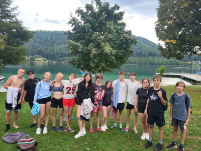 Gruppenfoto am Klopeiner See