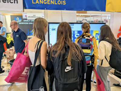 4S1 bei der Berufs- und Schulmesse