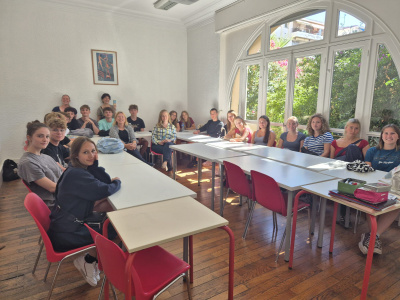 Foto: 8.Klassen in Nizza