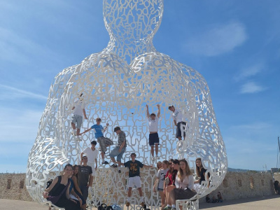 Foto: 8.Klassen in Nizza