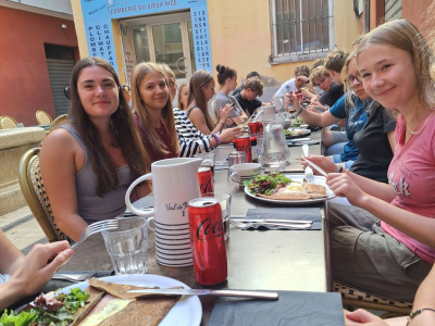 Foto: 8.Klassen in Nizza