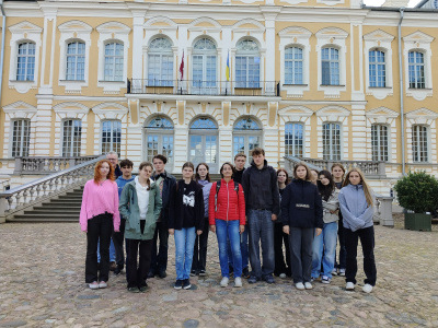 Gruppenfoto: Sprachreise nach Riga