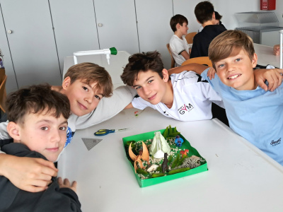 Foto: Modellvulkan der 3S1