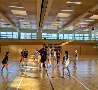 Foto: Basketball-Schulmeisterschaft d. M&auml;dchen