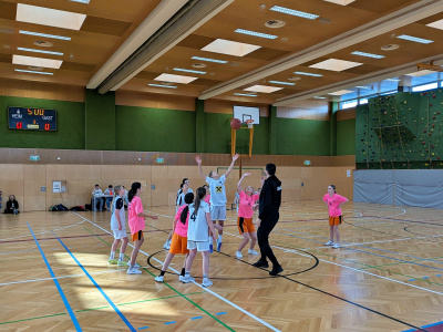 Foto: Basketball-Schulmeisterschaft d. M&auml;dchen
