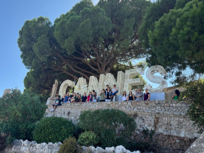 Foto: 8.Klassen in Cannes