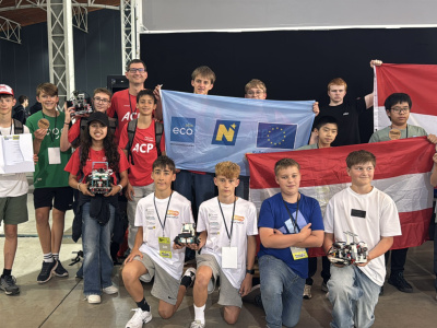 Foto: Collage RoboCup Junior Wien 2026