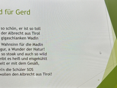 Foto: Verabschiedung von Gerd Albrecht