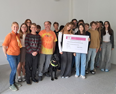 Gruppenfoto: Vortrag Blindenführerverband