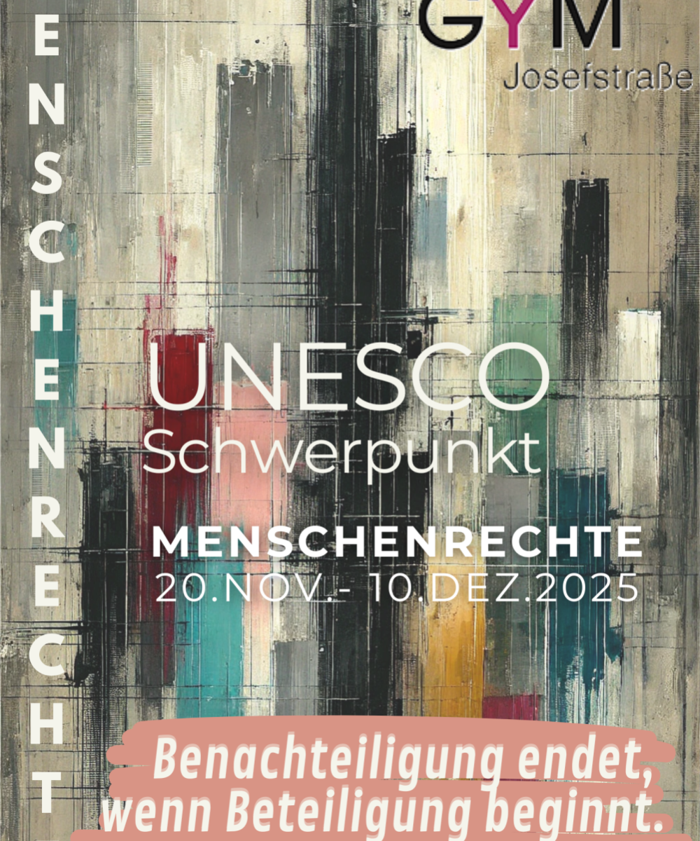 Foto: UNESCO-Plakat Menschenrechte