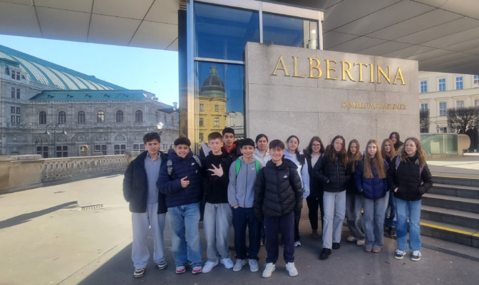 Foto: 3RG Gruppenfoto in der Albertina